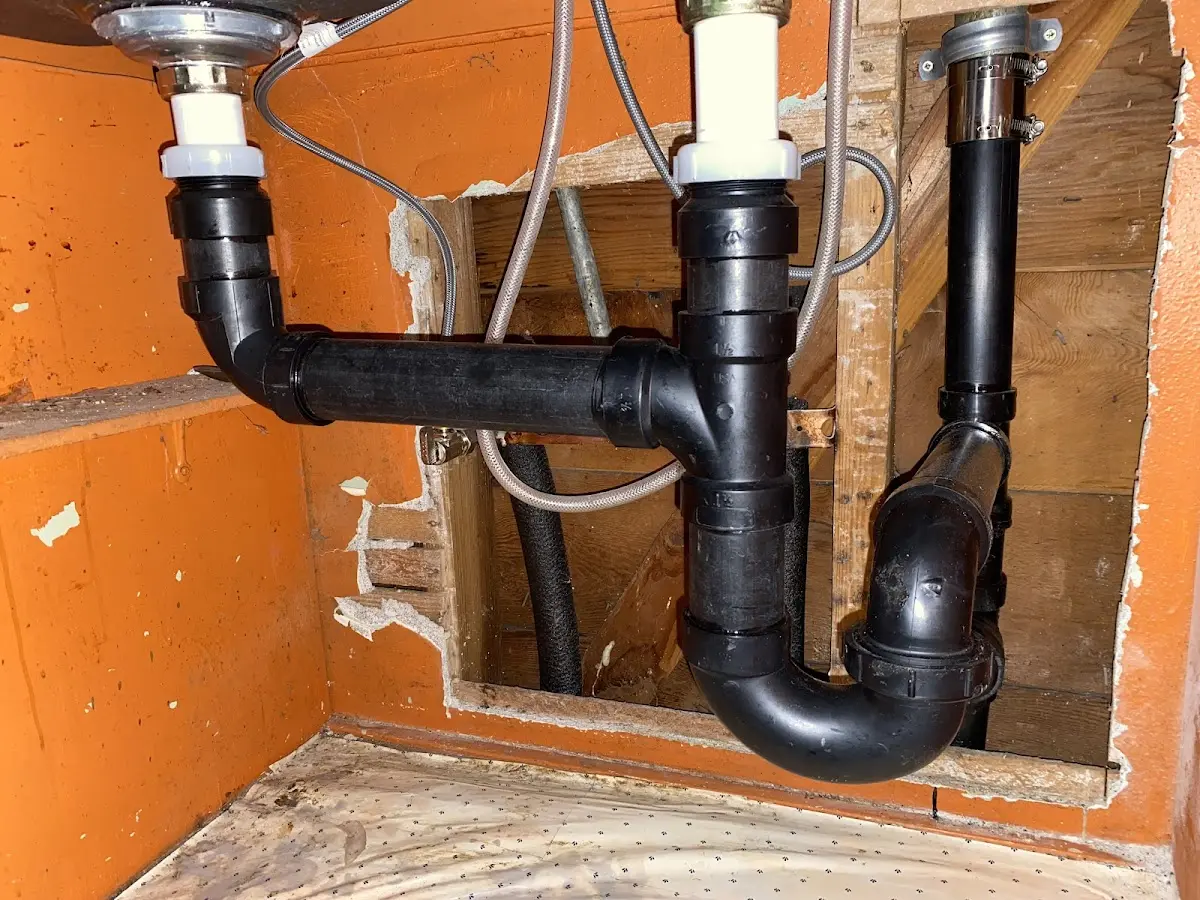 Professional Repiping Services equipment and tools on the job in Albany